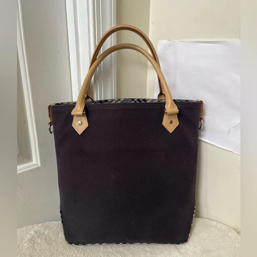 Burberry Blue Label Canvas Tote Bag EUC - Picture 14 of 15